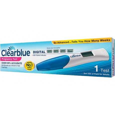 Digitalni clearblue test z indikatorjem zanositve