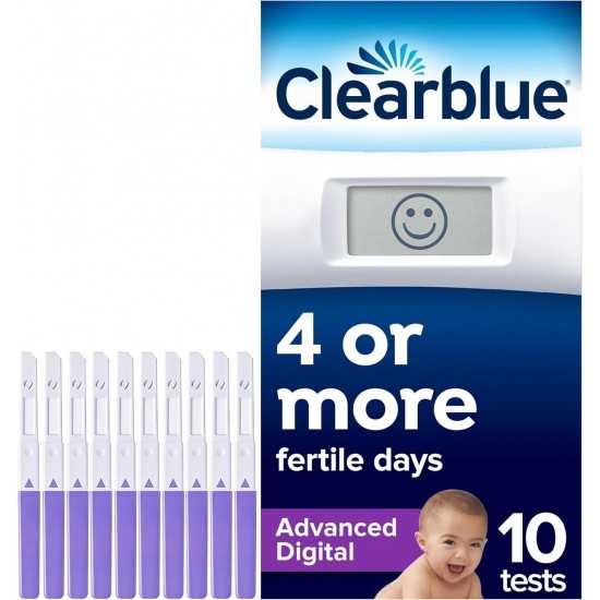 Clearblue Digital ADVANCED Ovulacijski test (10kom)
