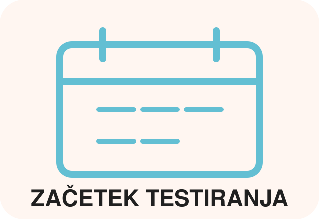 Začetek testiranja z ovulacijskim testom